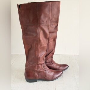Nicole “Right Now” Soft Leather Knee High Riding Boot size 9M